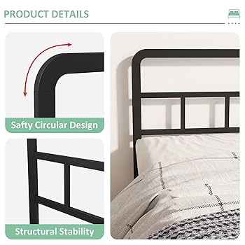 ◆ ともやん SONGESAND bed frame, white/Lönset, Twin - IKEA